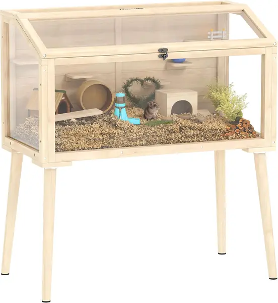 Hamsterkäfig mit Wippe für Hamster 110 x 52 x 101 cm…