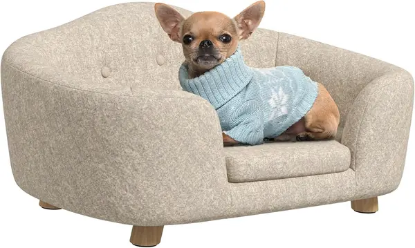Haustiersofa mit Kissen Rückentasche 70 x 47 x 30 cm…