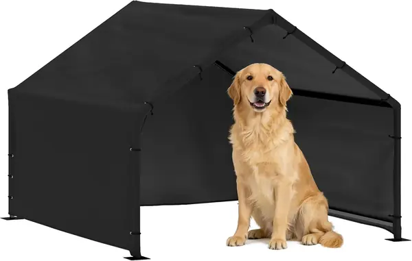 Hundehütte Hundehaus für Hunde bis 30 kg 125 x 110 x 93…