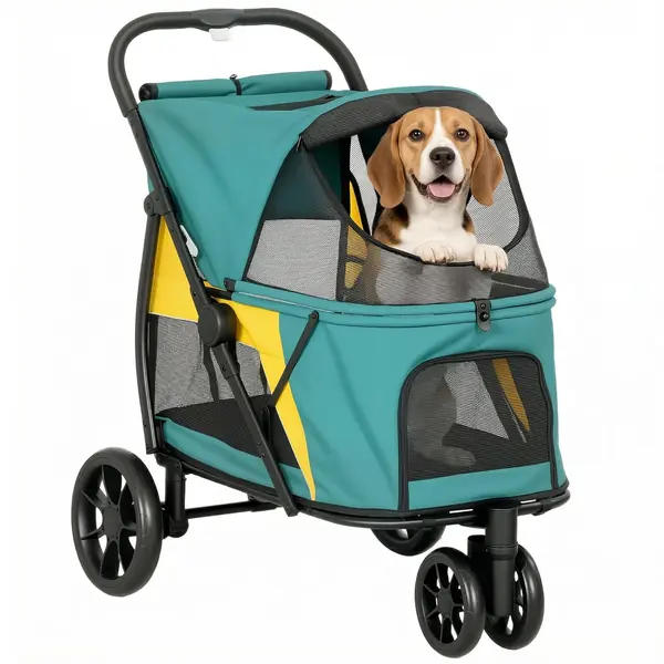 Hundewagen Faltbar bis 20 kg für mittelgroße Hunde…