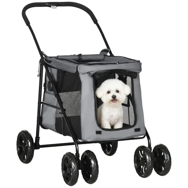 Hundewagen, Faltbarer Hundebuggy, Hundetrolley mit…
