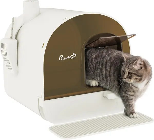 Katzentoilette mit Deckel für kleine Katzen 43 x 44 x 47…