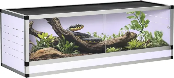 Terrarium für Reptilie Fütterungsbox für Insekten 120 x…